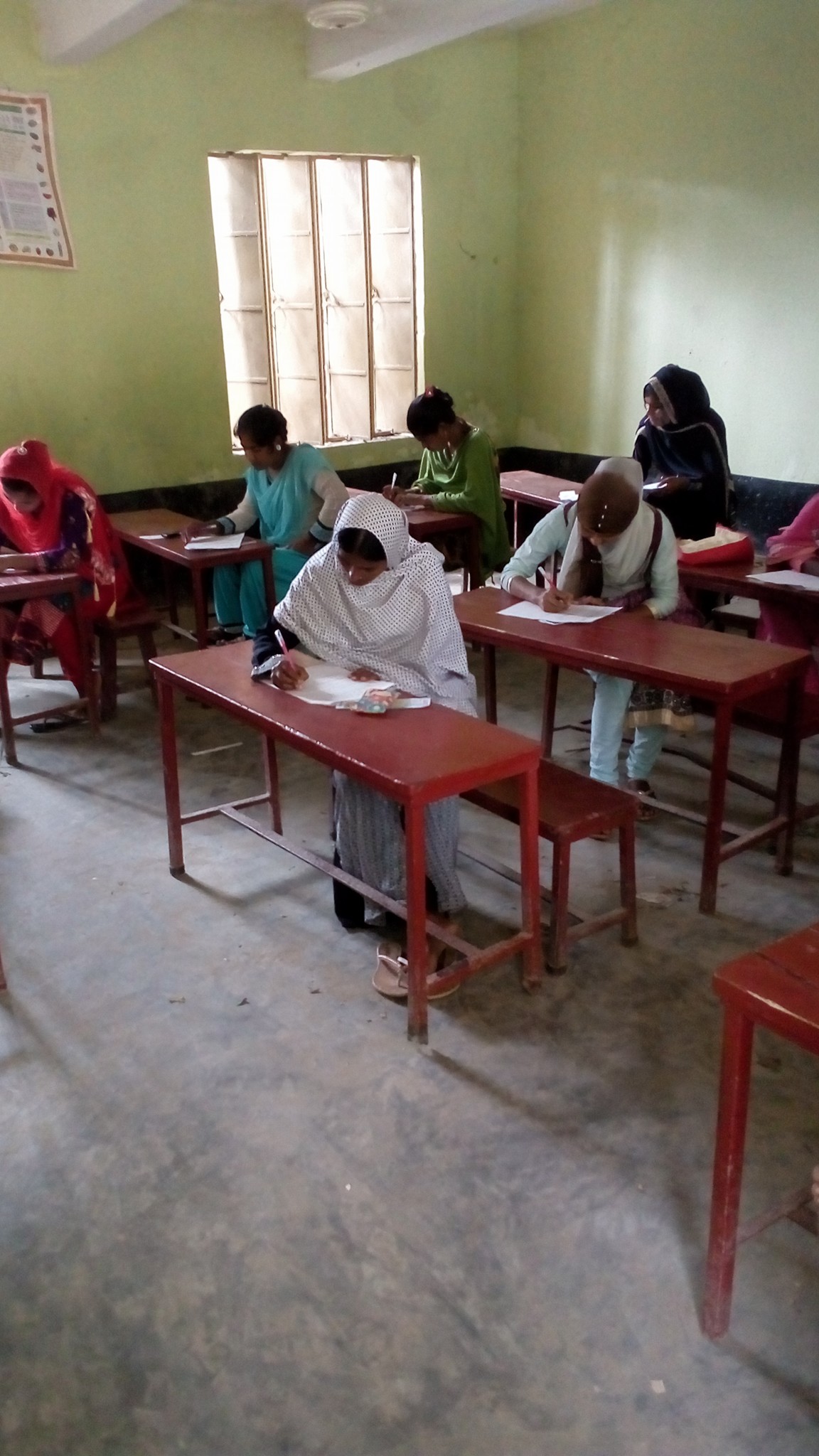 টিচার নিয়োগ পরীক্ষার একাংশ- পীরগাছা, রংপুর